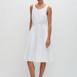 Matteau Tank Midi Dress in White