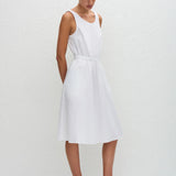 Matteau Tank Midi Dress in White
