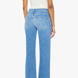 Mother The Mid Rise Zip Rambler Ankle in Out Of The Blue