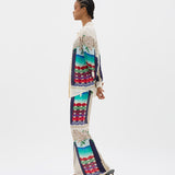 Muma World Riviera Bias Pant in Riviera