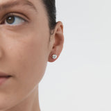 Nina Gordon Figure Studs In Silver