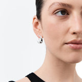 Nina Gordon Open Earrings in Silver