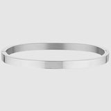 Porter Dylan Bangle Plain in Silver
