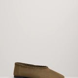 A Emery Park Flat in Hazel Suede