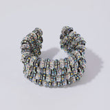 Pearl Octopuss.y Dracula Bangle in Smoky Quartz