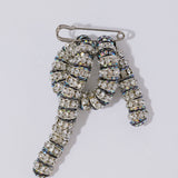 Pearl Octopuss.y Caterpillar Brooch in Smoky Quartz