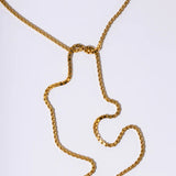 Pearl Octopuss.y Box Chain Rope in Gold