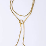Pearl Octopuss.y Box Chain Rope in Gold