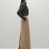 A Emery Philippa Shirt in Charcoal Melange