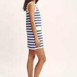 Posse Ari Mini Dress in Blue Stripe
