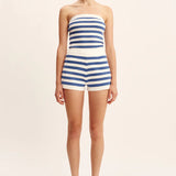 Posse Ari Short in Blue Stripe