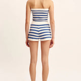 Posse Ari Short in Blue Stripe