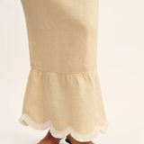 Posse Essie Strapless Dress in Dusty Citron
