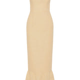 Posse Essie Strapless Dress in Dusty Citron