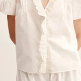 Posse Ezra Blouse in Vintage White