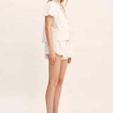 Posse Ezra Blouse in Vintage White