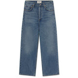 Agolde Ren High Rise Wide Leg in Shine