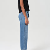 Agolde Ren High Rise Wide Leg in Shine