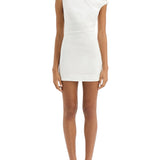 Sir Tamara Knot Mini Dress in Ivory