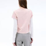 Slvrlake Easy Tee in Desert Rose