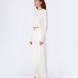 Slvrlake Koko High Rise Relaxed in White