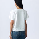 Slvrlake Square Tee in Natural White