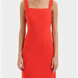 Sir Rosalia Open Back Dress in Tangerine