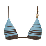 Sir Rioja String Triangle Top in Pacha Mineral Stripe