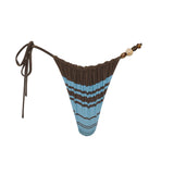 Sir Rioja String Brief in Pacha Mineral Stripe