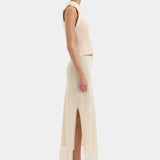Sir Petal Knit Top in Peach