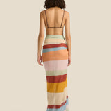 Soleil Soleil Square Pareo in Iris