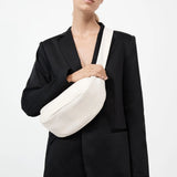 St Agni Soft Crescent Bag in Tofu