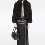 Stand Studio Zaylee Jacket in Smoke Grey