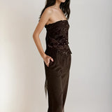 Tohen Astley Scarf in Dark Maple