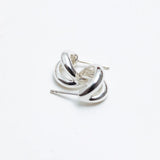 Nina Gordon Via Earrings SMALL in Silver