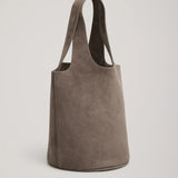 A Emery Wren Bag in Sable Suede