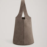A Emery Wren Bag in Sable Suede