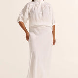 Zoe Kratzmann Blend Skirt in Porcelain