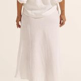 Zoe Kratzmann Blend Skirt in Porcelain