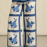 Zoe Kratzmann Gesture Pant in Azure Collage