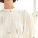 Zoe Kratzmann Gleam Top in Cream Broderie