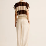 Esse Studios Mono Stripe Bodysuit in Java Stripe