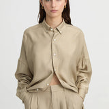Blanca Olivia Shirt in Beige