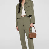 Anine Bing Dayton Cargo Pant in Olive