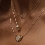 By Charlotte Breathe Spinning Meditation Necklace in 18K Gold Vermeil