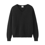 Almada Zaya V Neck Sweater in Black