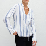 Matteau Fisherman Popover in Porto Stripe