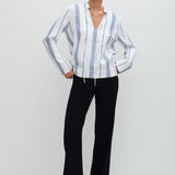 Matteau Fisherman Popover in Porto Stripe