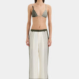 Sir Leilana Tailored Pant in Garden Stripe