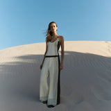 Sir Leilana Tailored Pant in Garden Stripe